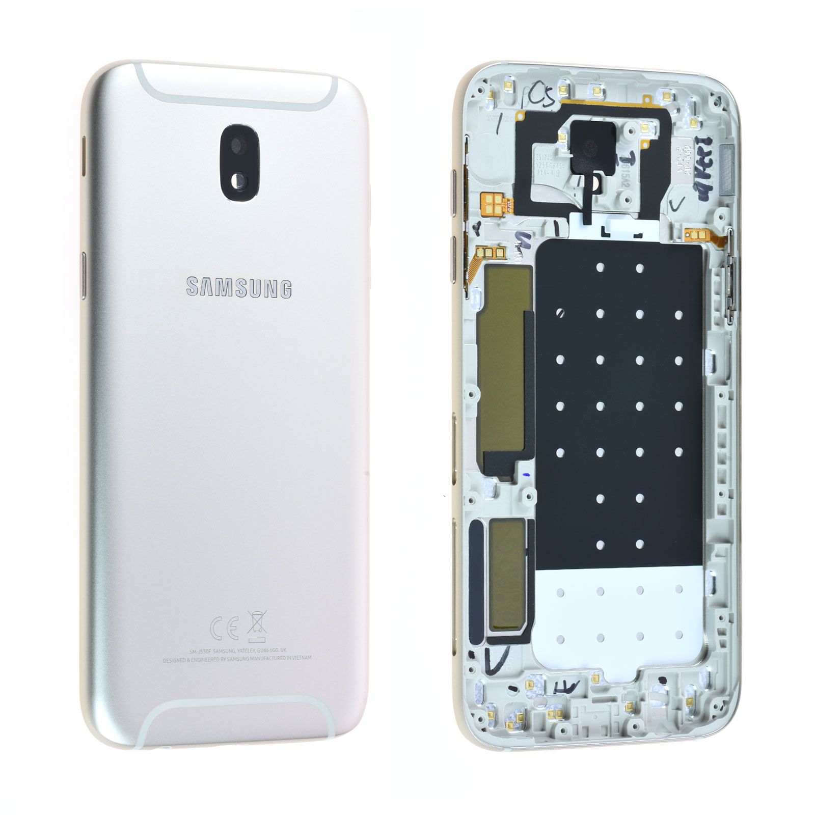 Coque arrière Samsung Galaxy J5 2017 (J530F) Or