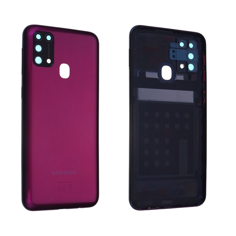Coque Arrière Samsung Galaxy M13 (M135F) GH82-22412B Rouge Origine