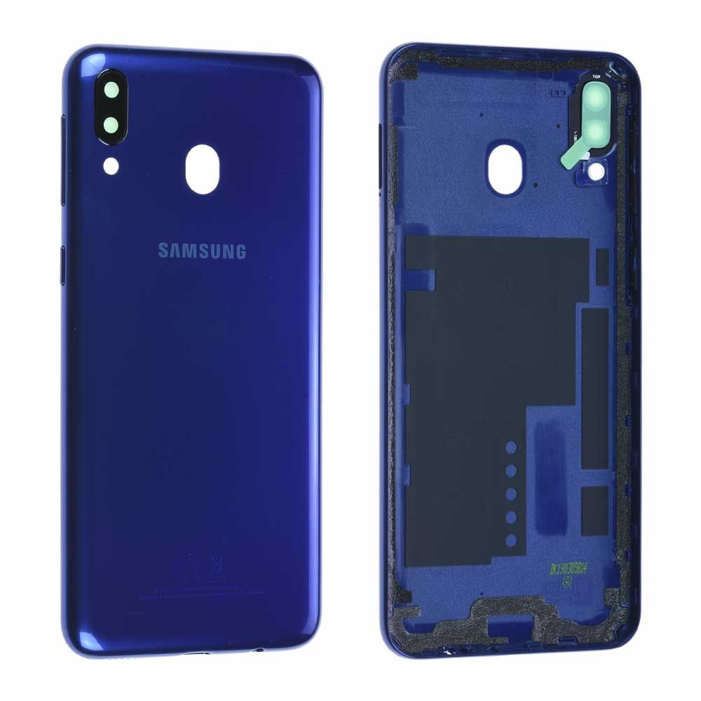 Coque arrière Samsung Galaxy M20 (M205F) Bleu Océan