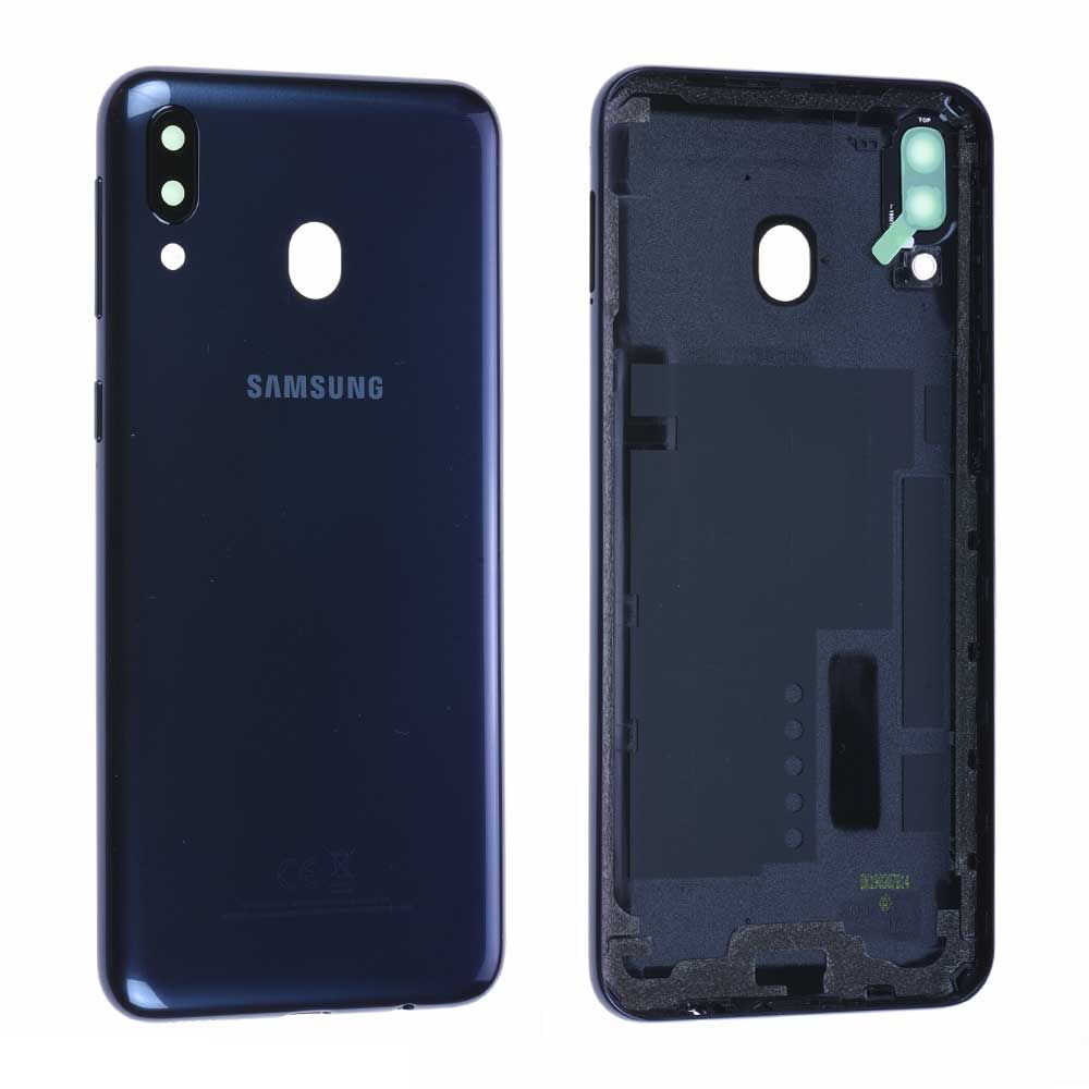 Coque arrière Samsung Galaxy M20 (M205F) Noir Charbon