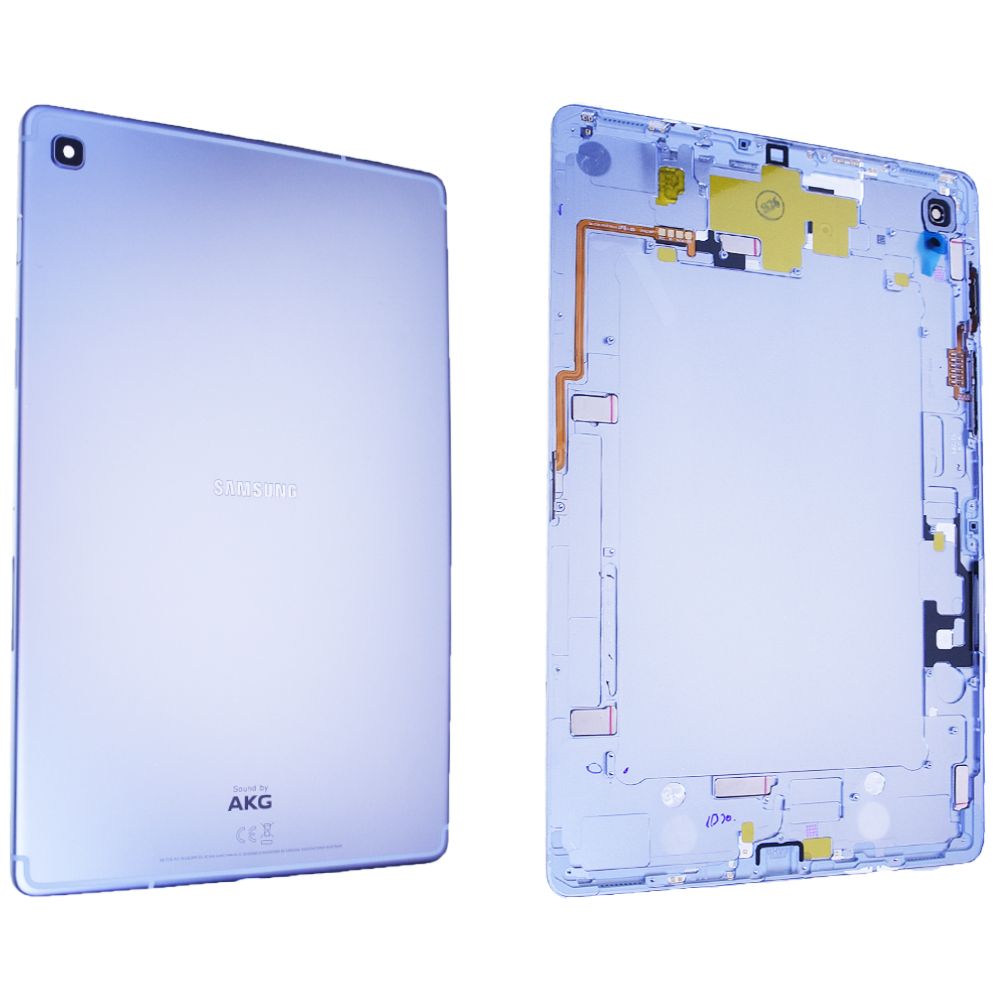 Coque Arrière Samsung Galaxy Tab S5e (T725) GH82-19455A Argent Origine