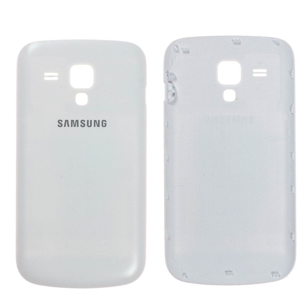 Coque arrière Samsung Galaxy Trend (S7560) Blanc