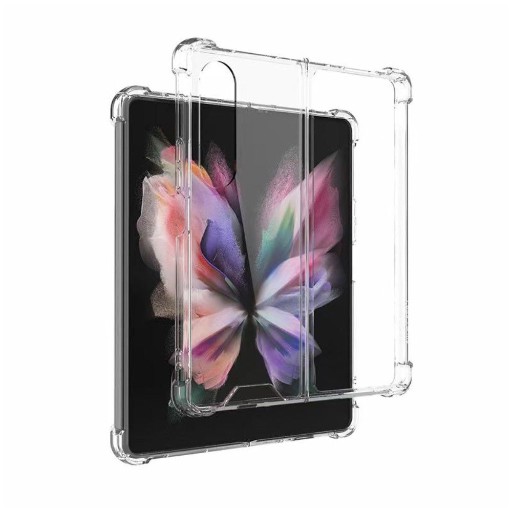 Coque silicone angle renforcé Samsung Galaxy Z Fold3 5G (F926B) Transparent