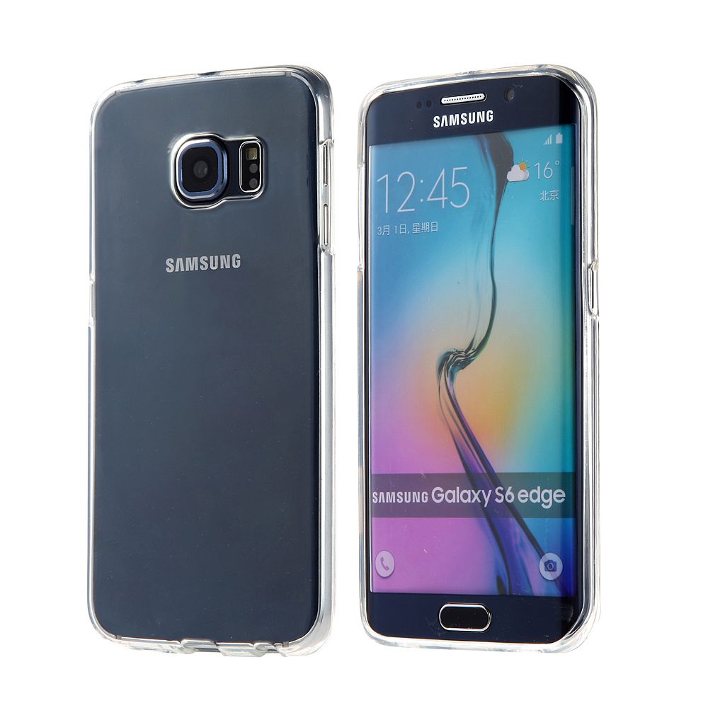 Coque Silicone Samsung Galaxy S6 Edge (G925F) Transparent