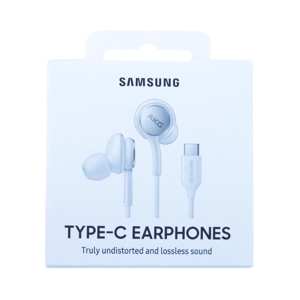Écouteurs Samsung Galaxy AKG Type-C EO-IC100BWEGEU Blanc Origine