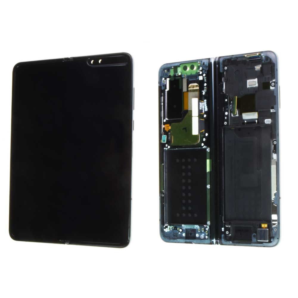 Écran + Châssis Samsung Galaxy FOLD (F900F) Noir Origine