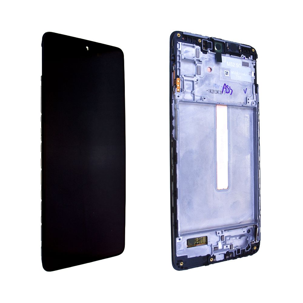 Écran Samsung Galaxy M52 5G (M526) Noir + Châssis Origine