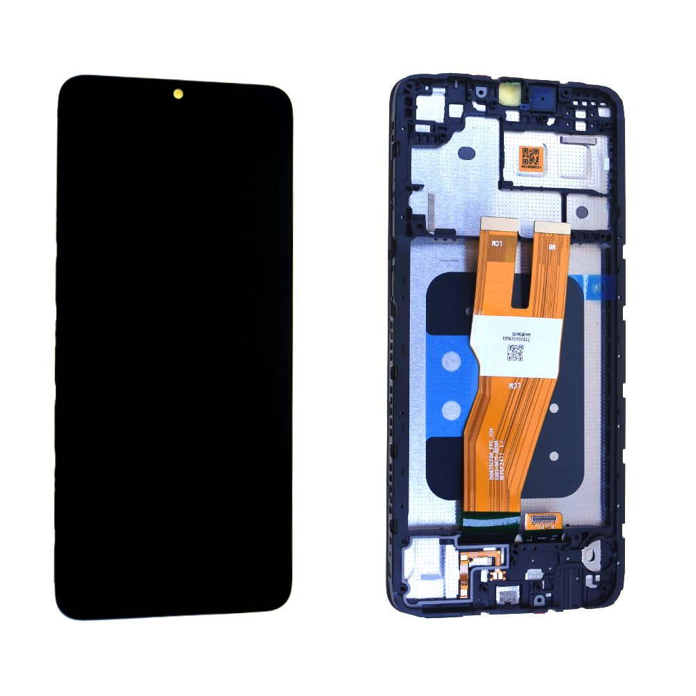 Écran Samsung Galaxy A05 (A055F) Noir + Châssis Origine
