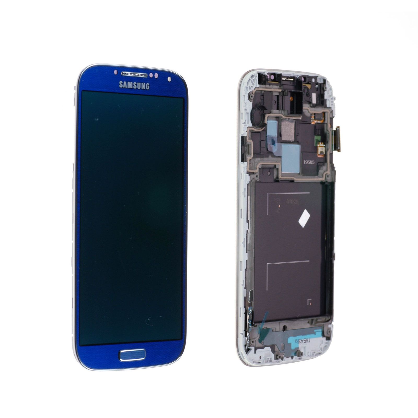 Écran Samsung Galaxy S4 (i9505) Bleu + Châssis Origine