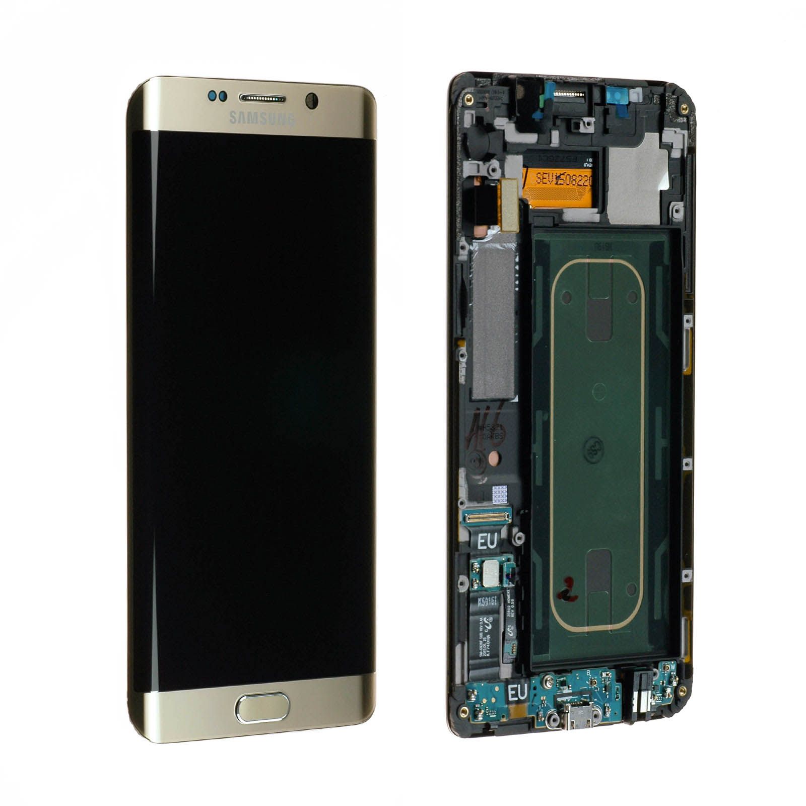 Écran Samsung Galaxy S6 Edge Plus (G928F) Or + Châssis Origine