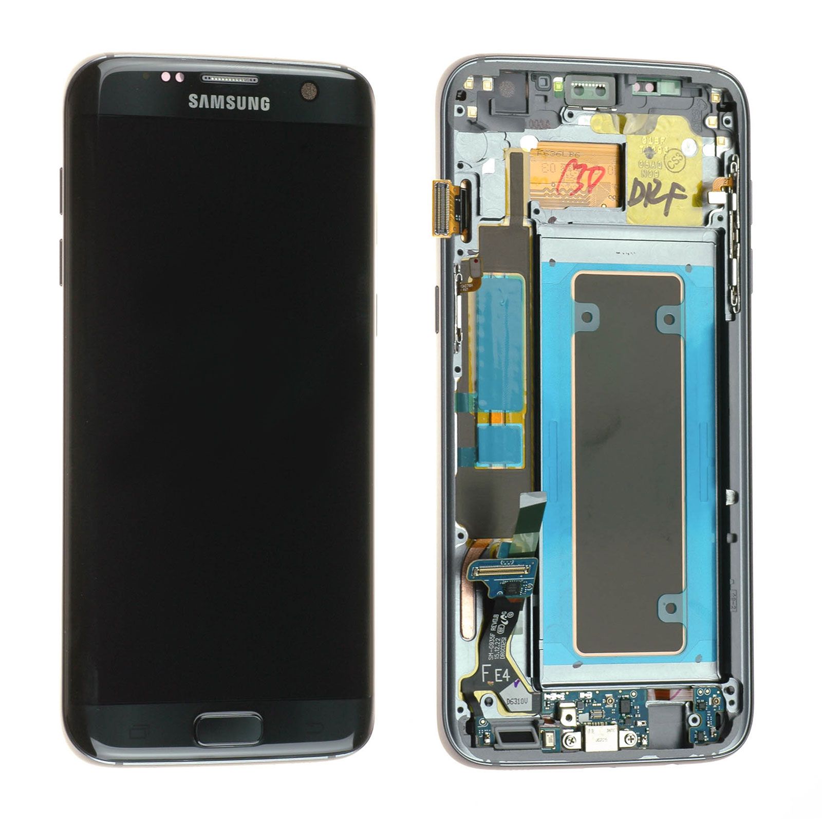 Écran Samsung Galaxy S7 Edge (G935F) Noir Onyx + Châssis Origine