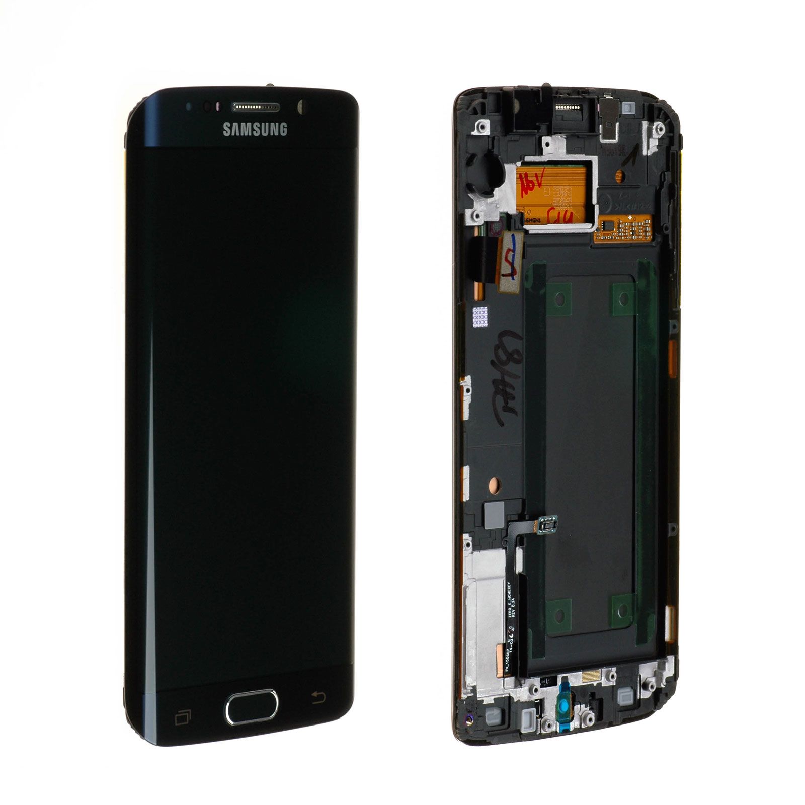 Écran Samsung Galaxy S6 Edge (G925F) Noir Cosmos + Châssis Origine
