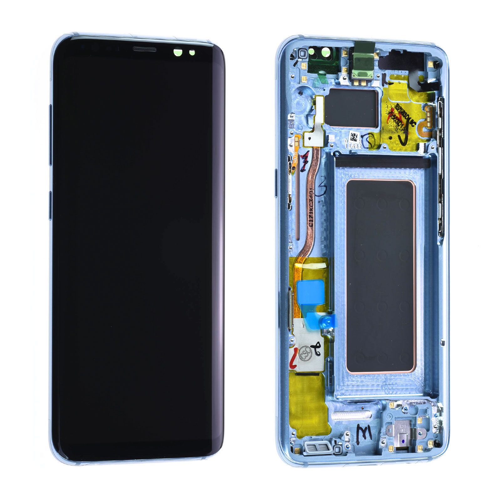 Écran Samsung Galaxy S8 (G950F) Bleu Océan + Châssis Origine