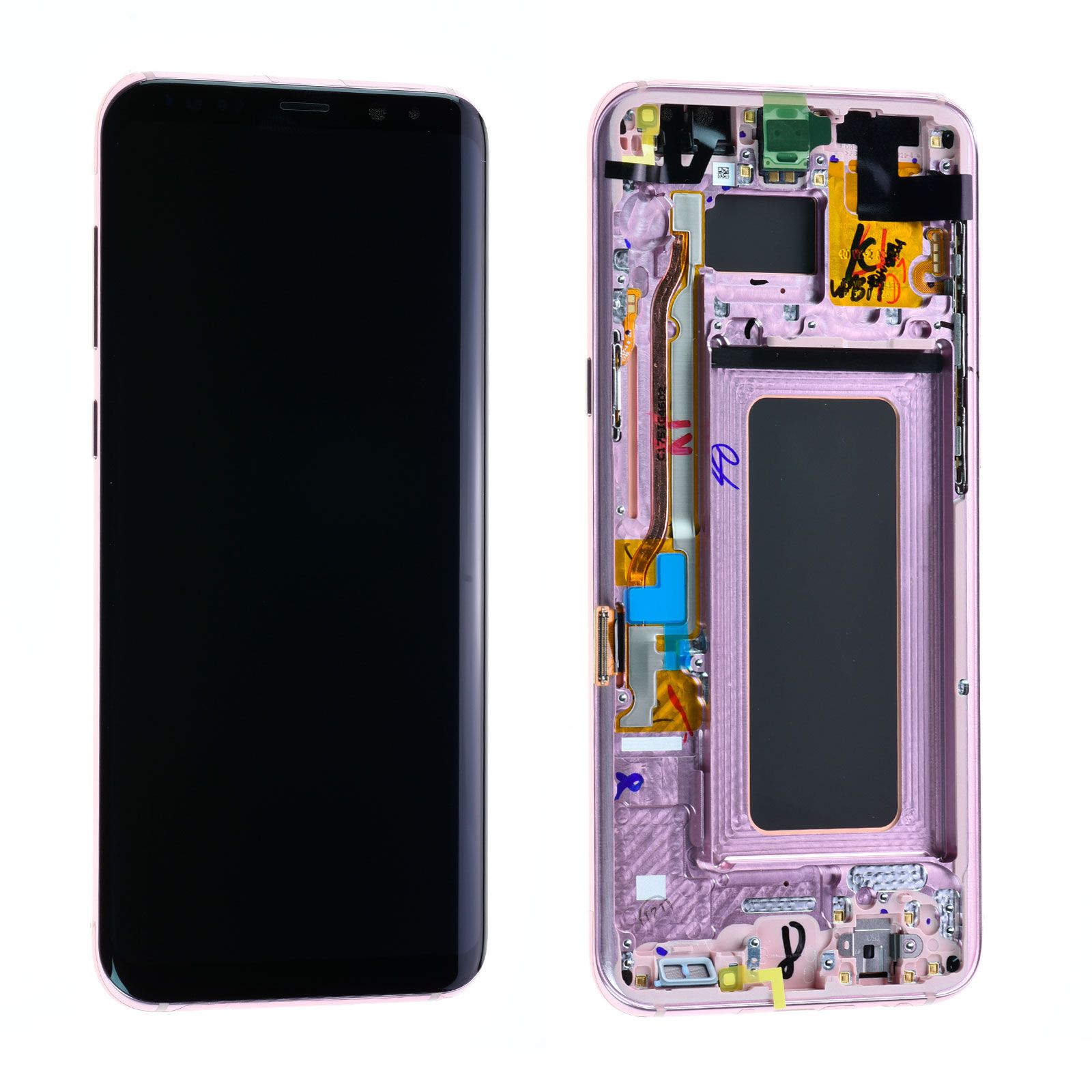 Écran Samsung Galaxy S8+ (G955F) Rose Poudré + Châssis Origine