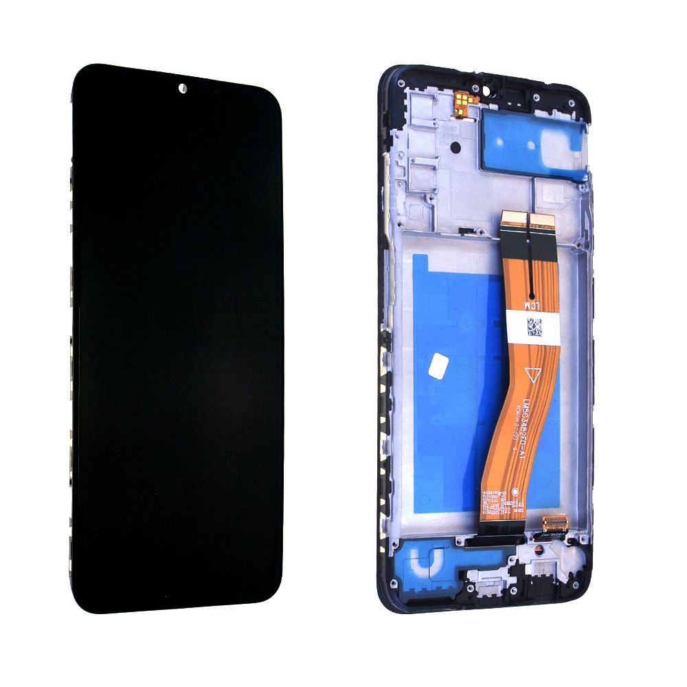 Écran Samsung Galaxy A03S (A037G) Noir + Châssis Reconditionné (PIEC)