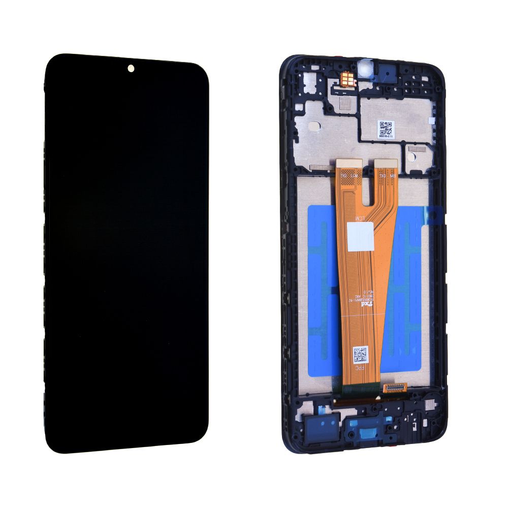 Écran Samsung Galaxy A04 2022 (A045F) Noir + Châssis Reconditionné (PIEC)