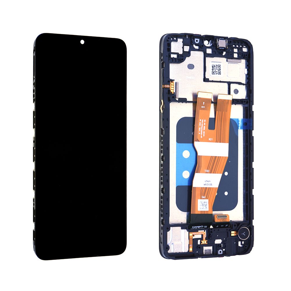 Écran Samsung Galaxy A05 (A055F) Noir + Châssis Reconditionné (PIEC)