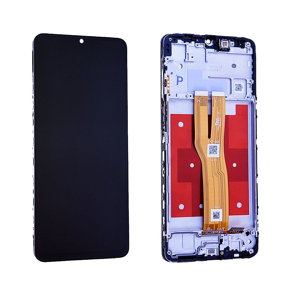 Écran Samsung Galaxy A07 4G (A075F) Noir + Châssis Origine