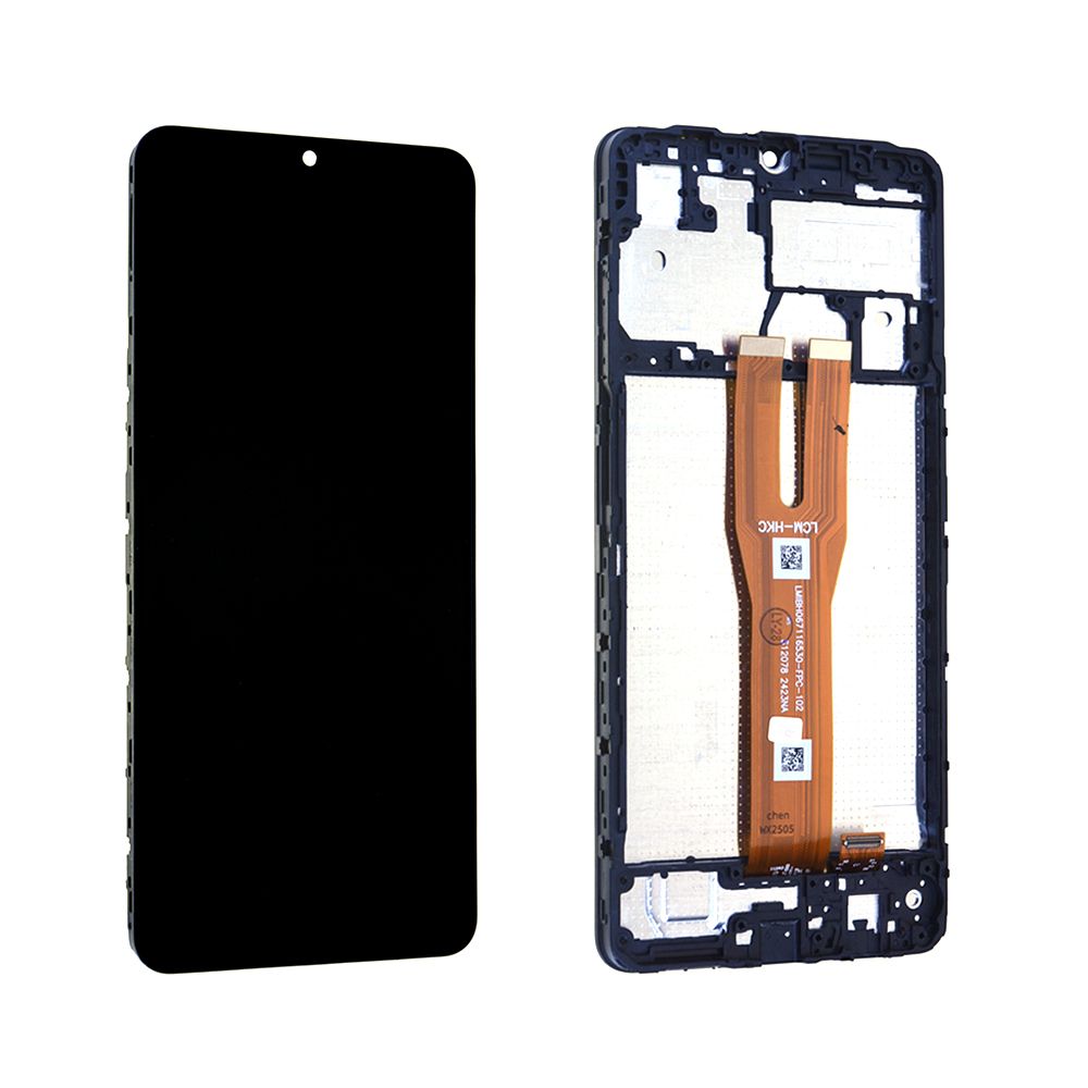 Écran Samsung Galaxy A06 (A065F) Noir + Châssis Reconditionné (PIEC)