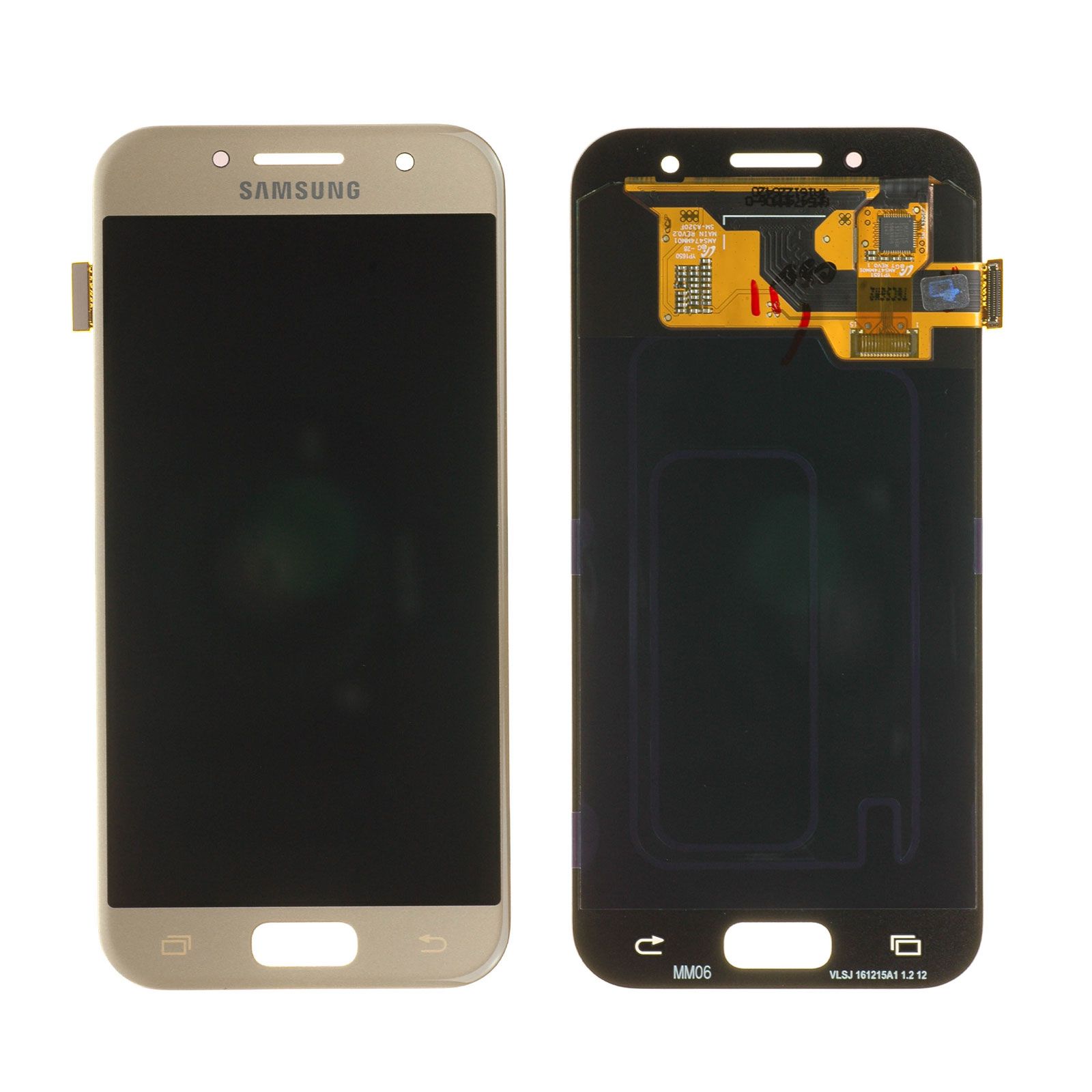 Écran Samsung Galaxy A3 2017 (A320F) Or Origine