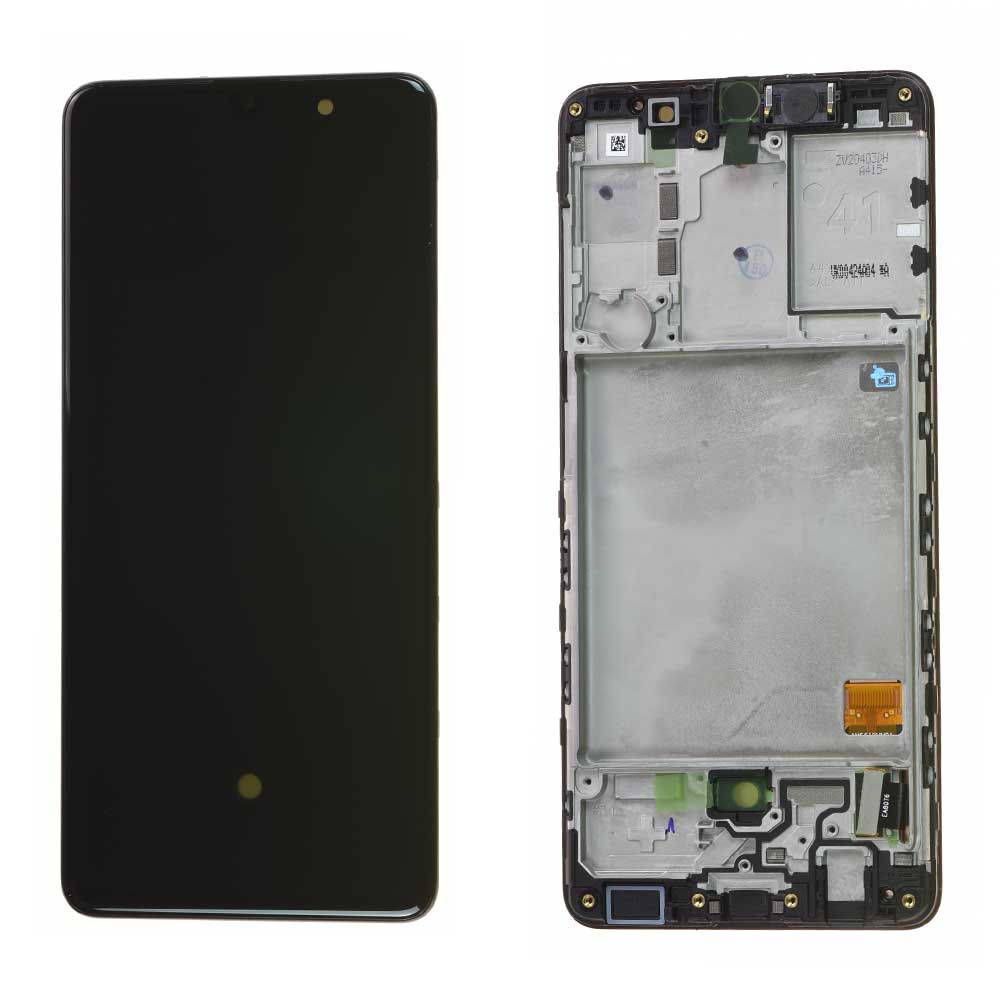 Écran Samsung Galaxy A41 (A415F) Noir + Châssis Occasion Grade A
