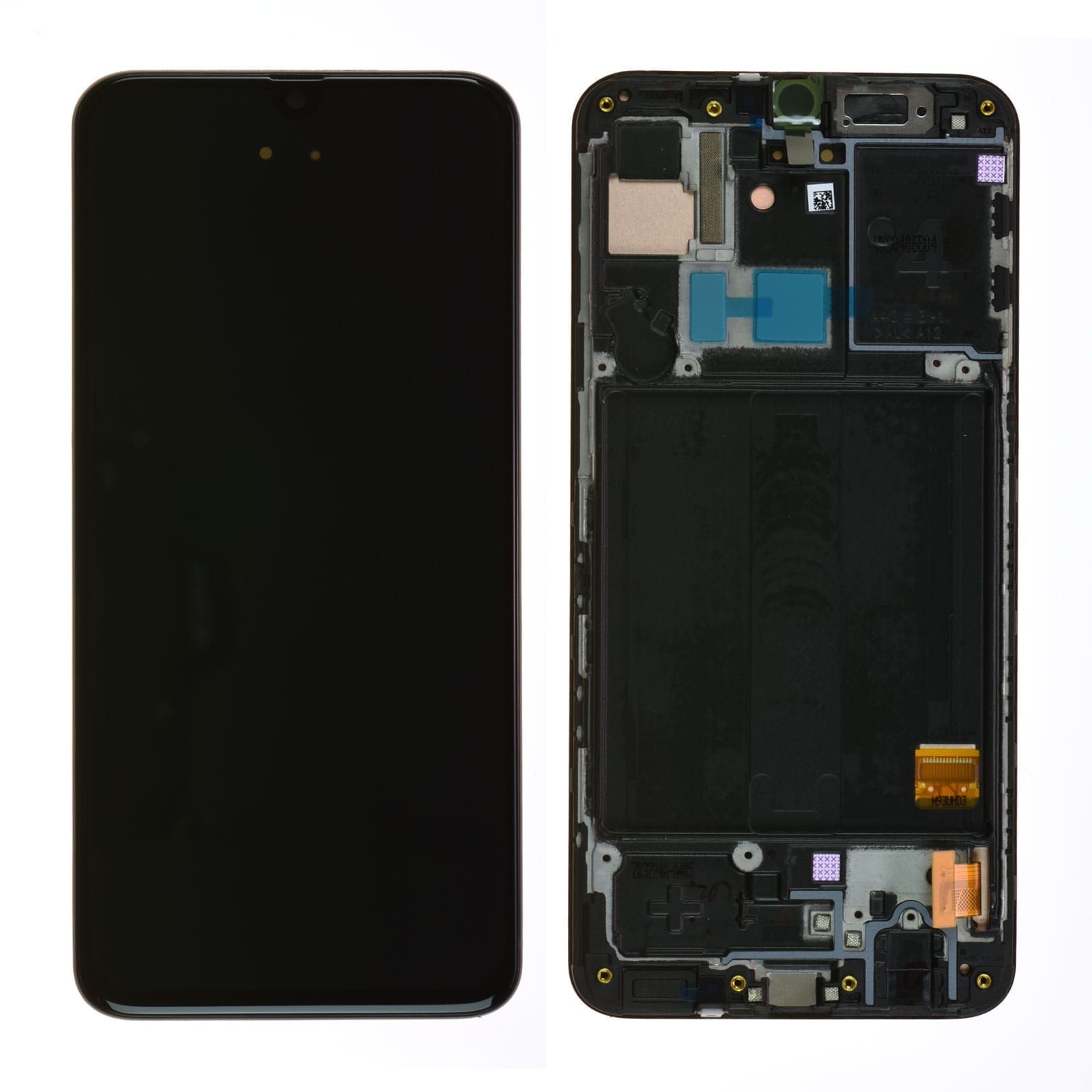 Écran Samsung Galaxy A40 (A405F) Noir + Châssis Original démonté – grade A (PIEC)