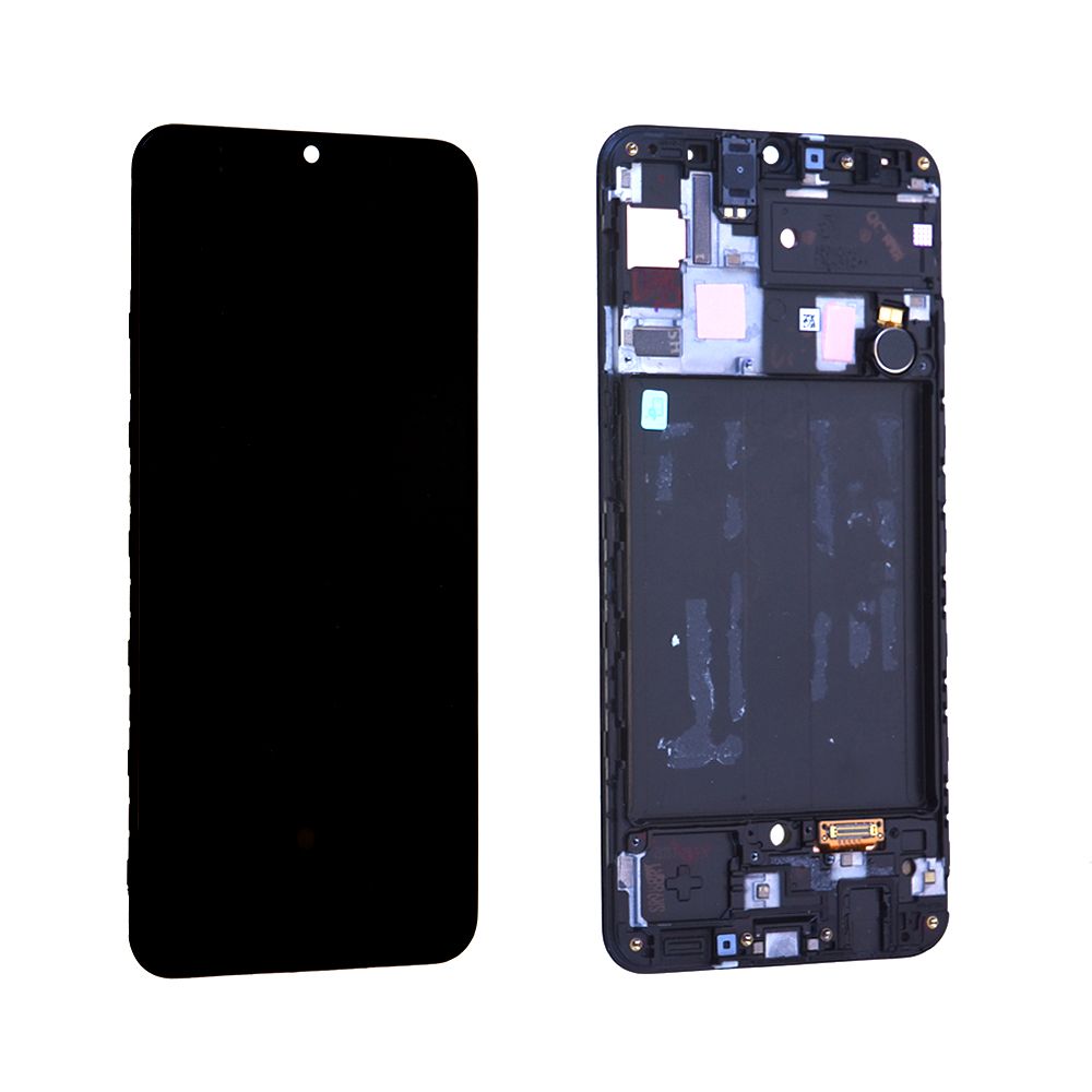Écran Samsung Galaxy A50 (A505F) Noir + Châssis Original démonté – grade A (PIEC)