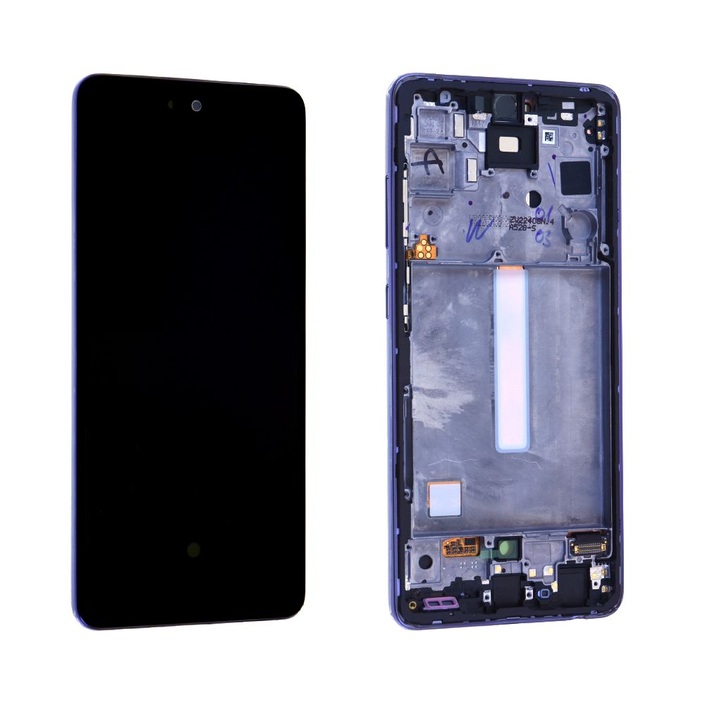 Écran Samsung Galaxy A52S 5G (A528B) Violet + Châssis Origine