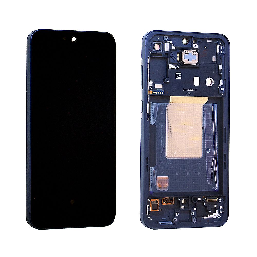 Écran Samsung Galaxy A55 5G (A556B) Bleu + Châssis Occasion Grade A
