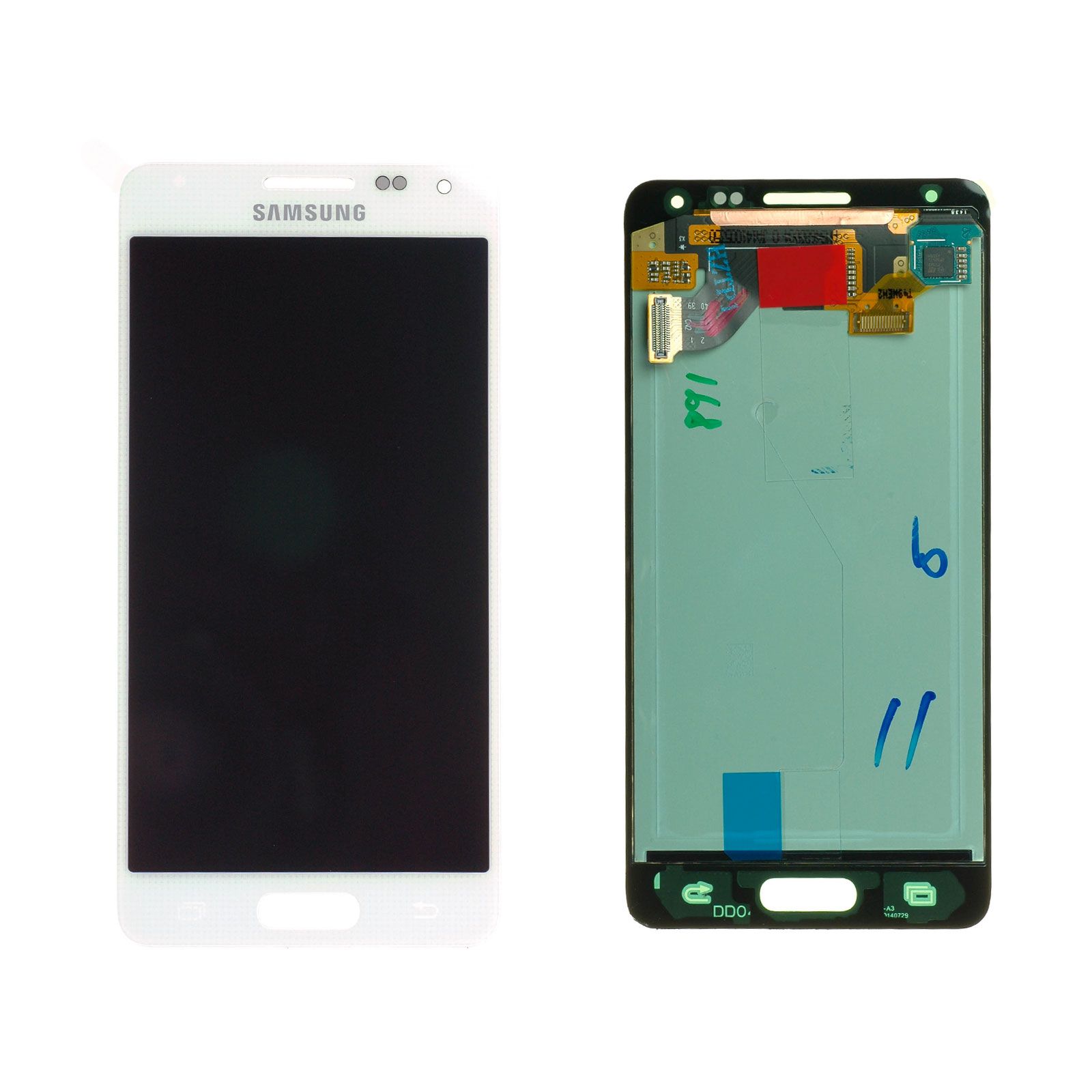 Écran Samsung Galaxy Alpha (G850F) Blanc Origine