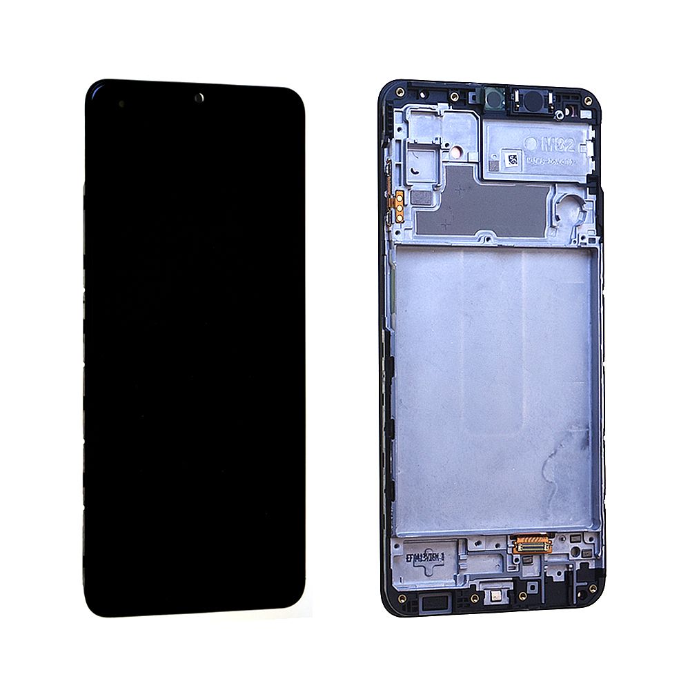 Écran Samsung Galaxy M32 4G (M325F) Noir + Châssis Origine
