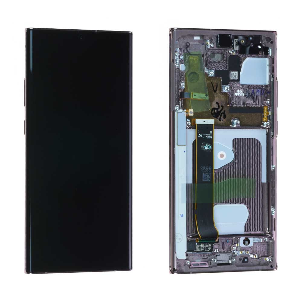 Écran Samsung Galaxy Note 20 Ultra Bronze + Châssis Origine démonté Occasion Grade A (PIEC)