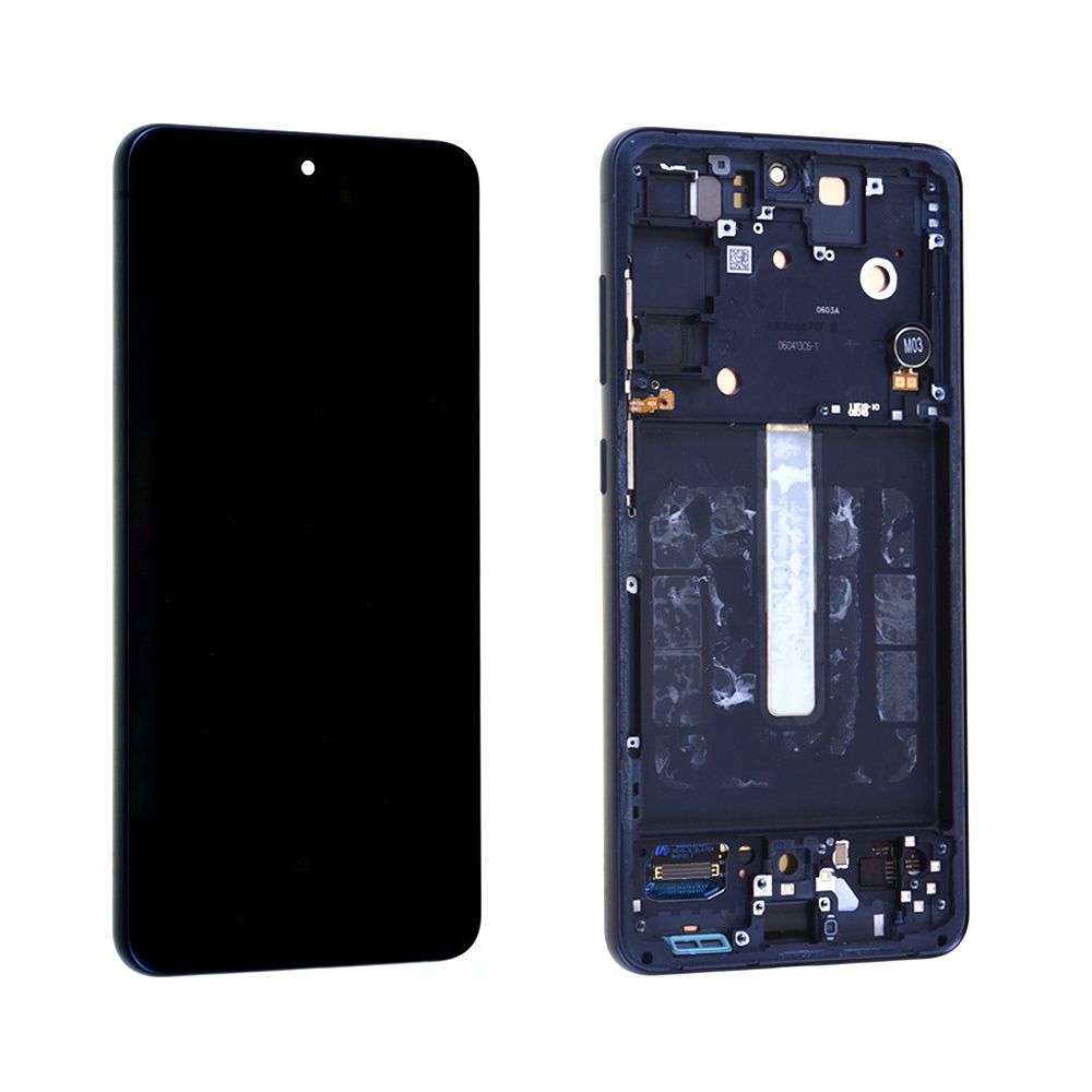 Écran Samsung Galaxy S21 FE Gris + Châssis Origine Démonté (PIEC)