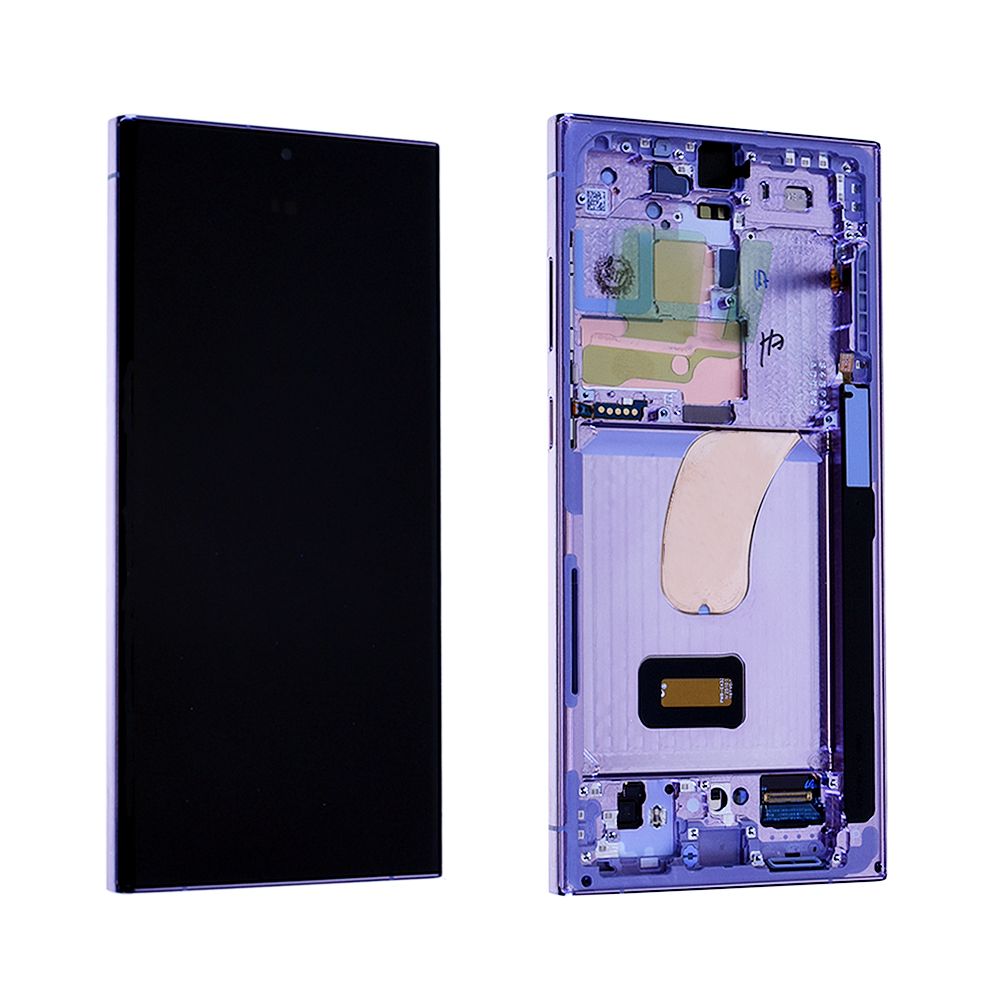 Écran Samsung Galaxy S23 Ultra 5G (S918B) Violet + Châssis Origine