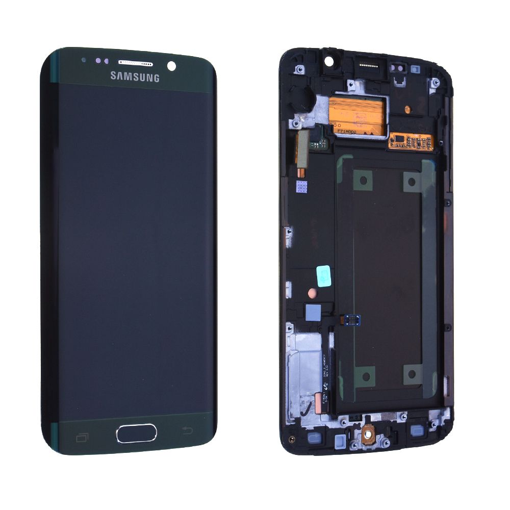Écran Samsung Galaxy S6 Edge (G925F) Vert + Châssis Origine