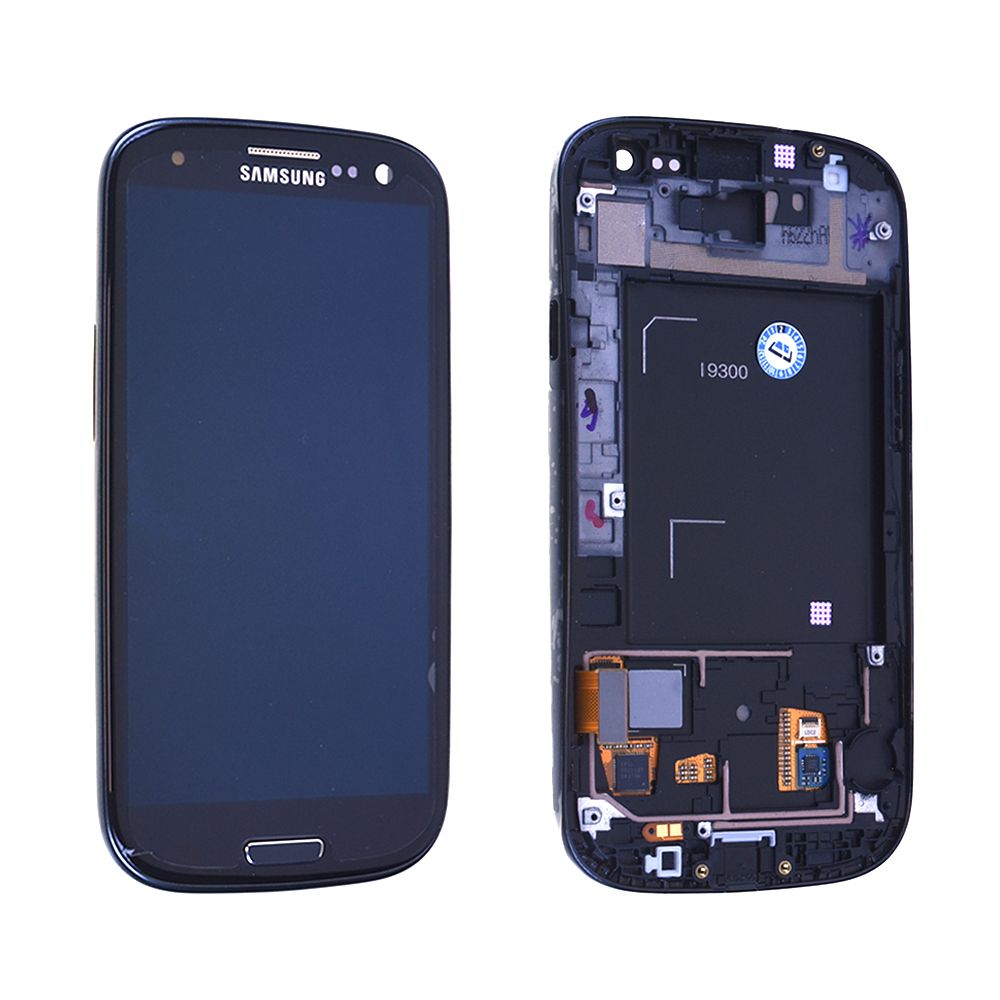 Écran Samsung Galaxy S3 (i9300) Noir + Châssis Origine