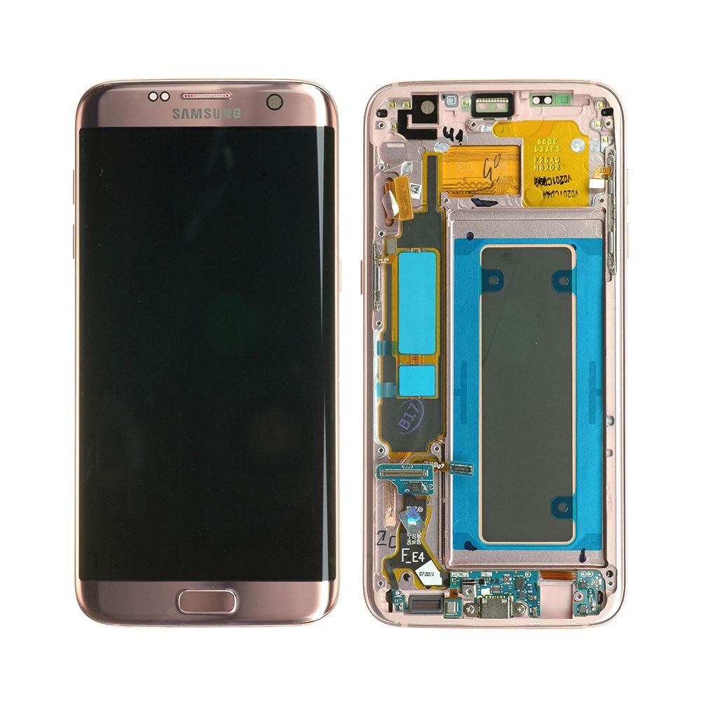 Écran Samsung Galaxy S7 Edge (G935F) Rose + Châssis Origine