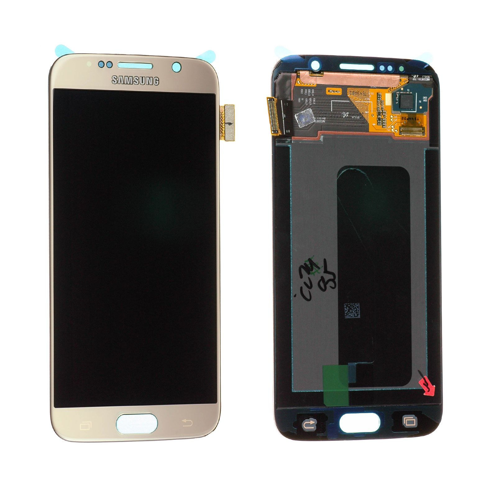 Écran Samsung Galaxy S6 (G920F) Or Stellaire Origine
