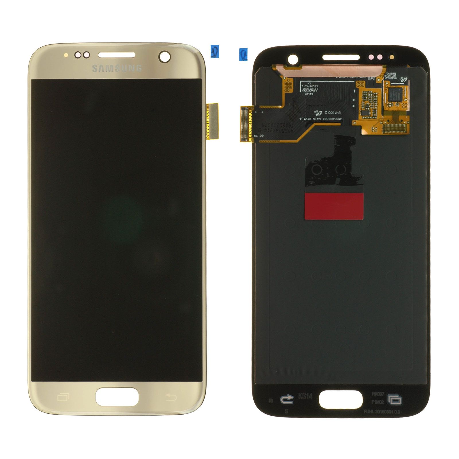 Écran Samsung Galaxy S7 (G930F) Or Platine Origine
