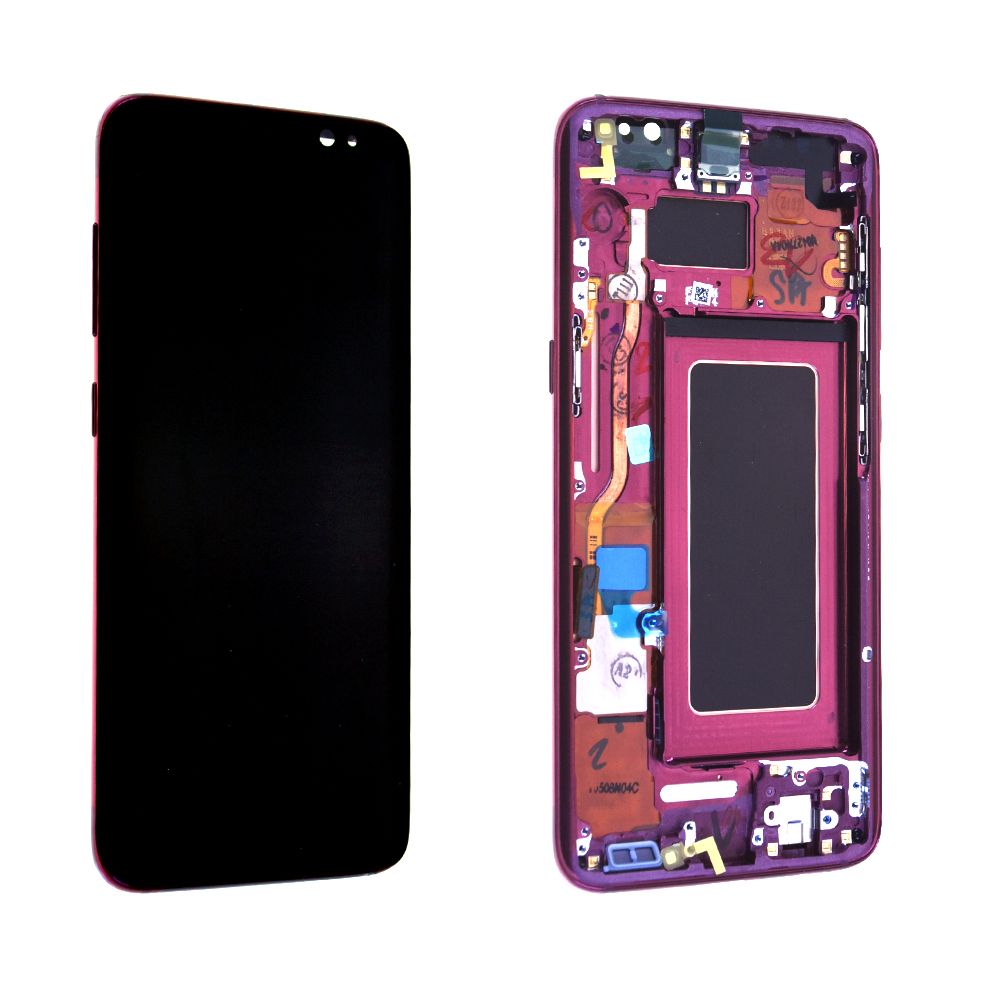 Écran Samsung Galaxy S8 (G950F) Rouge + Châssis Origine