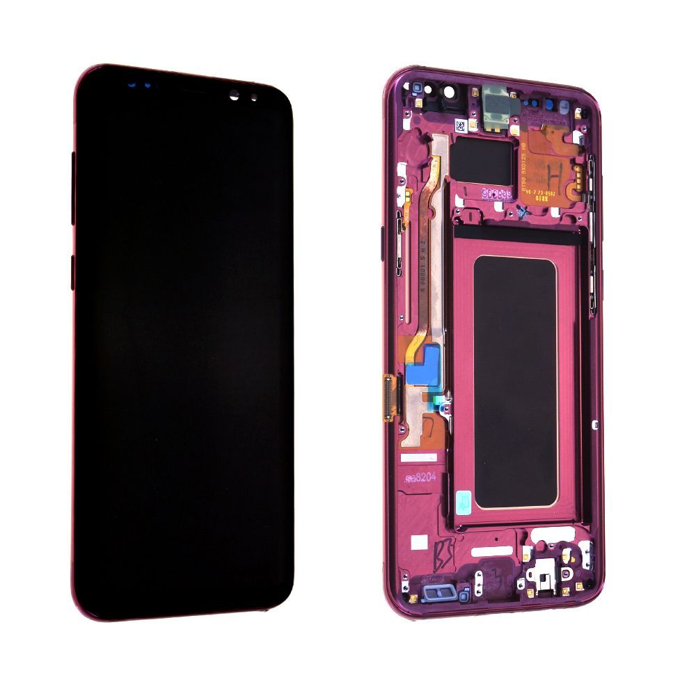Écran Samsung Galaxy S8+ (G955F) Rouge + Châssis Origine