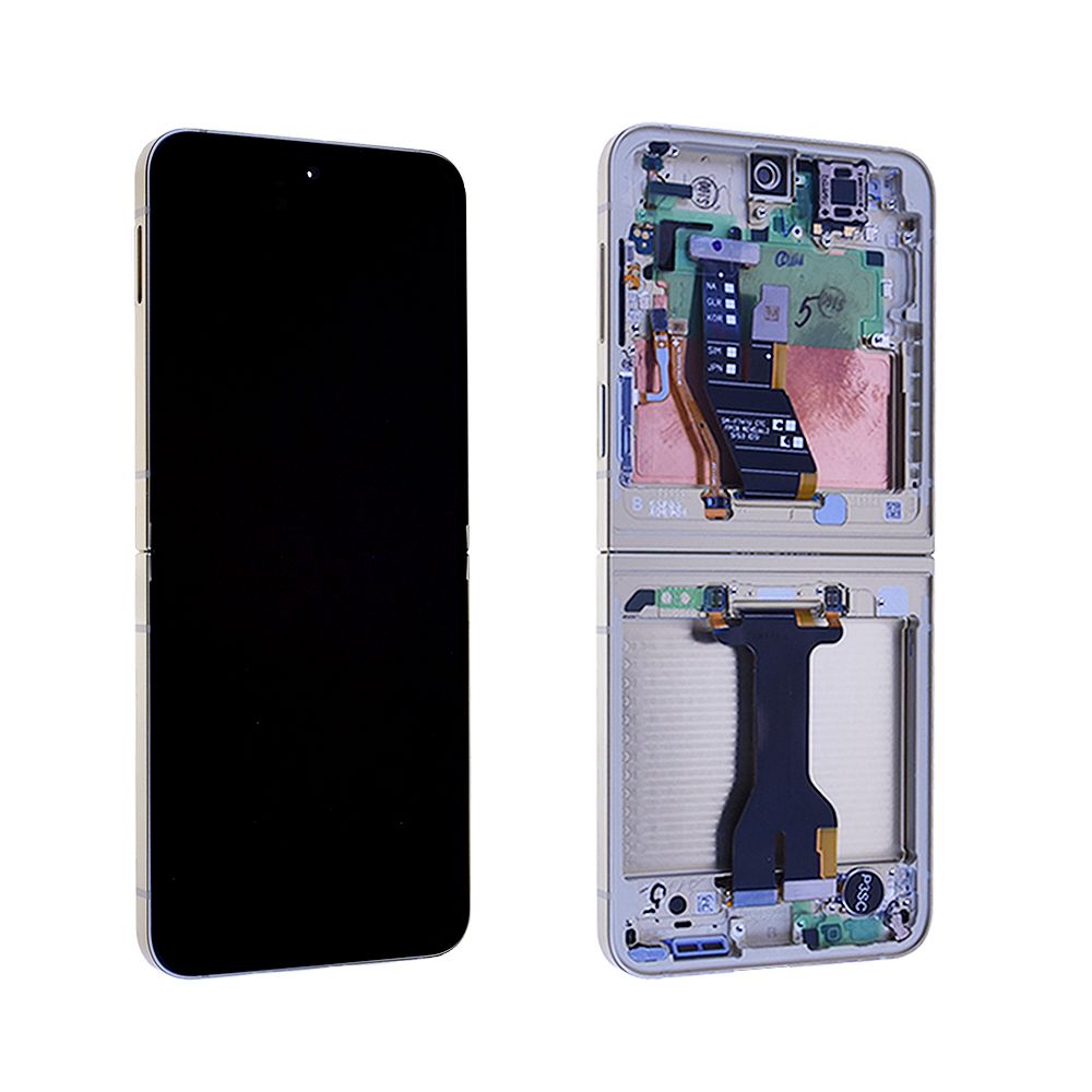 Écran Samsung Galaxy Z Flip6 5G (F741B) Jaune + Châssis Origine