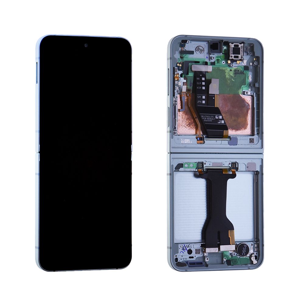 Écran Samsung Galaxy Z Flip6 5G (F741B) Vert D'Eau + Châssis Origine