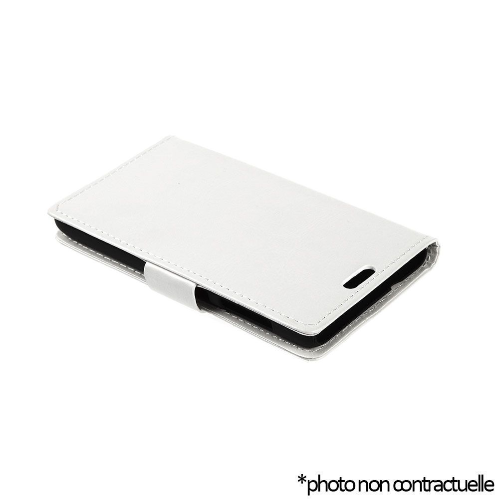 Housse Flip Samsung Galaxy S4 (i9505) Blanc