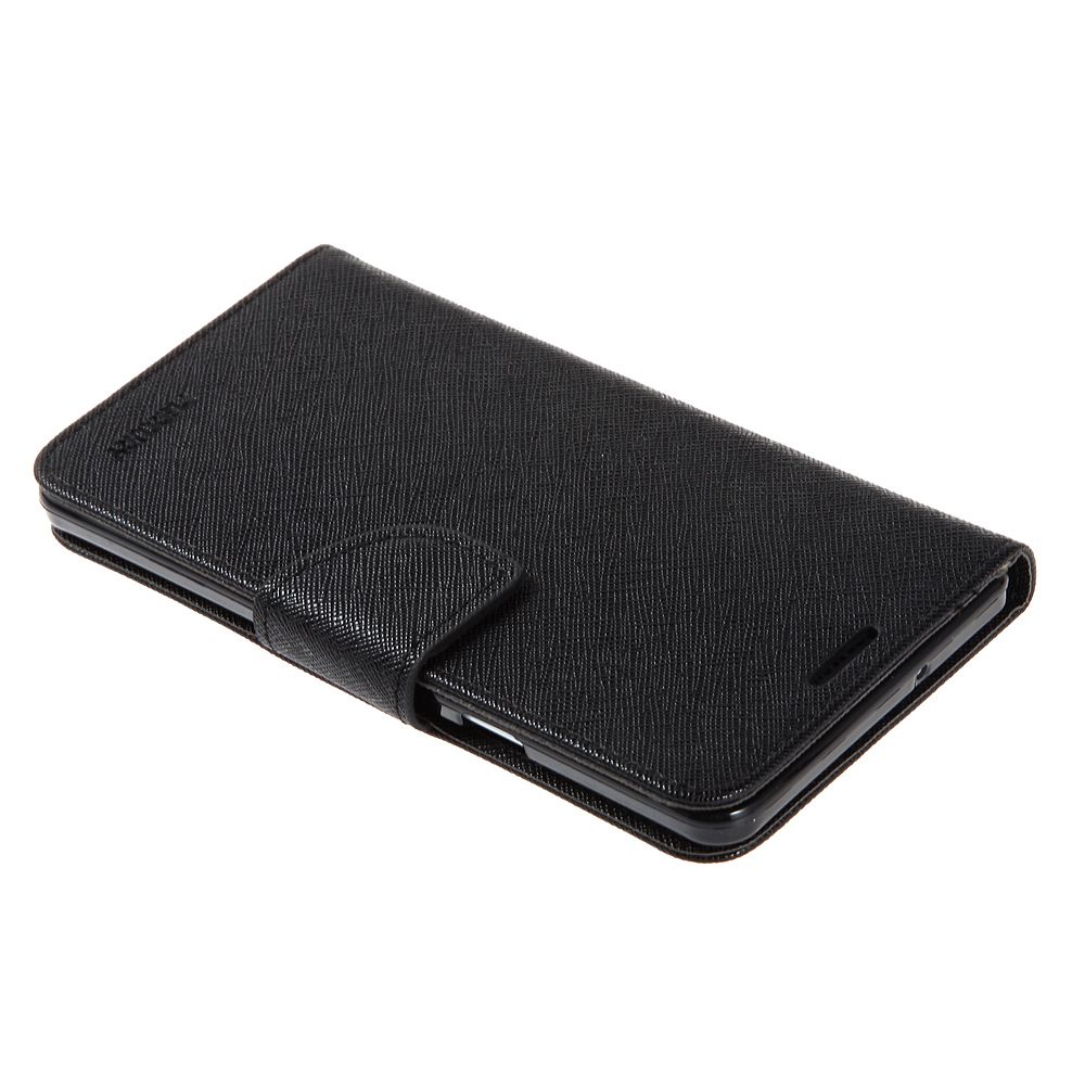 Housse Grainé Mercury Samsung Galaxy A7 (A700F) Noir
