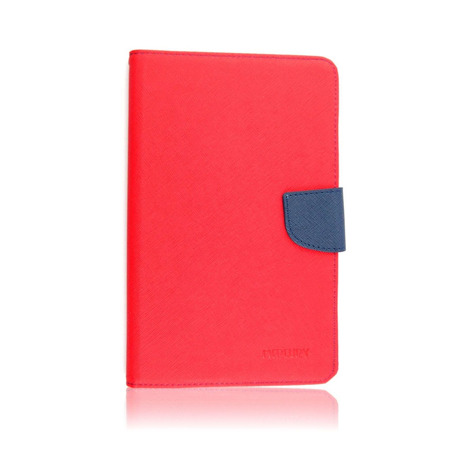 Housse Grainé Mercury Samsung Galaxy Tab 3 10.1 (P5200) Rouge / Blue Jeans