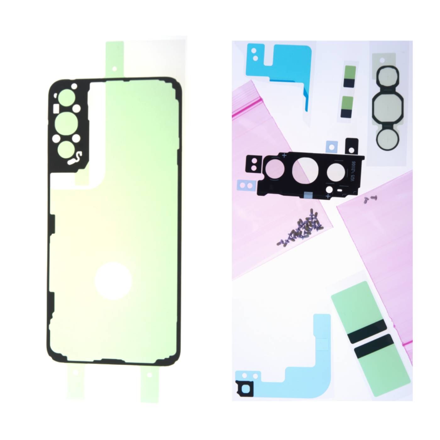 Kit adhésif + Vis Samsung Galaxy S22+ (S906B) GH82-27503A Origine