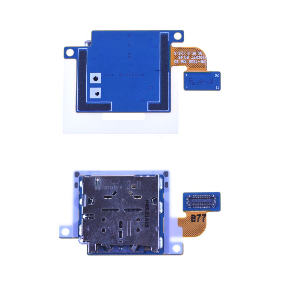 Lecteur SIM Carte SD Samsung Galaxy Tab S4 (T830/T835) GH59-14905A Origine