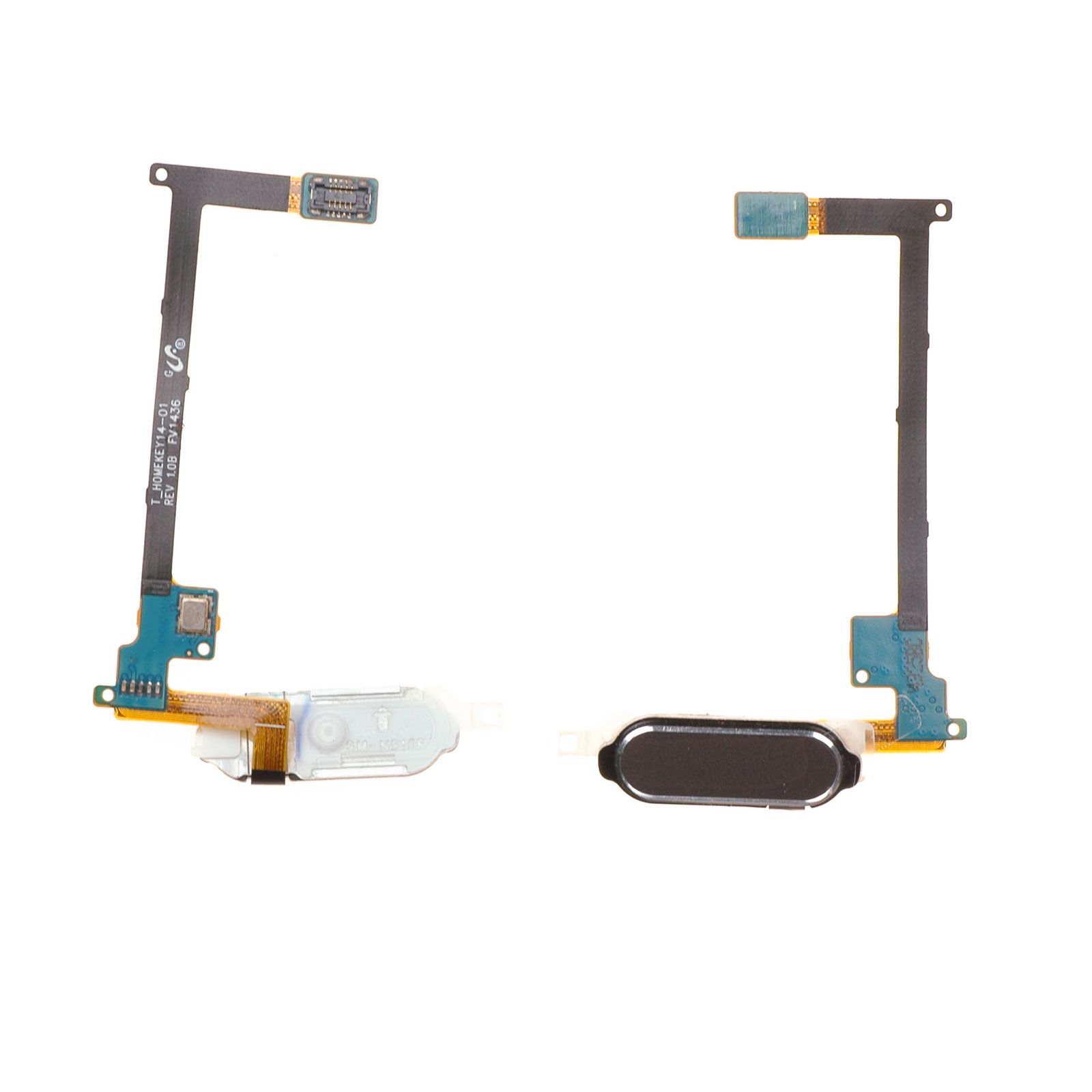 Nappe / Bouton HOME Samsung Galaxy Note 4 (N910F) Gris