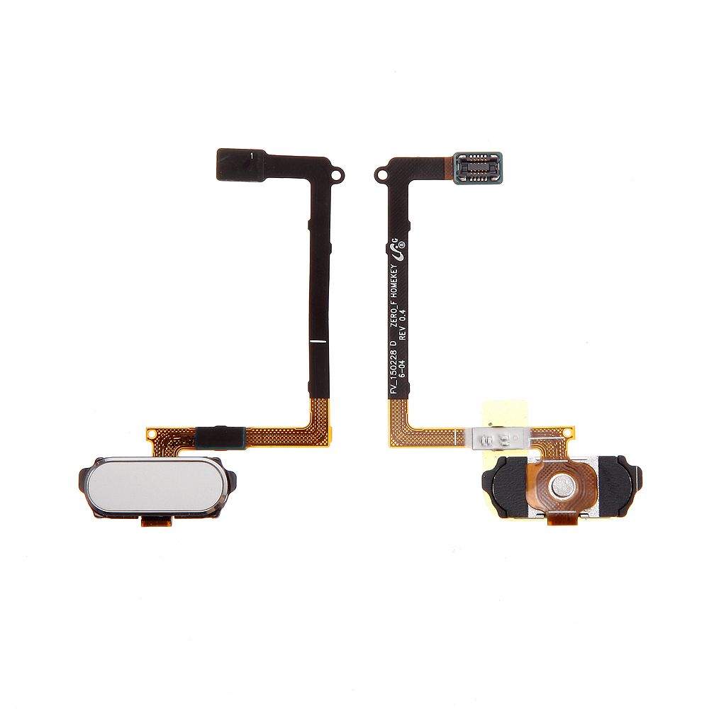Nappe / Bouton HOME Samsung Galaxy S6 (G920F) Blanc